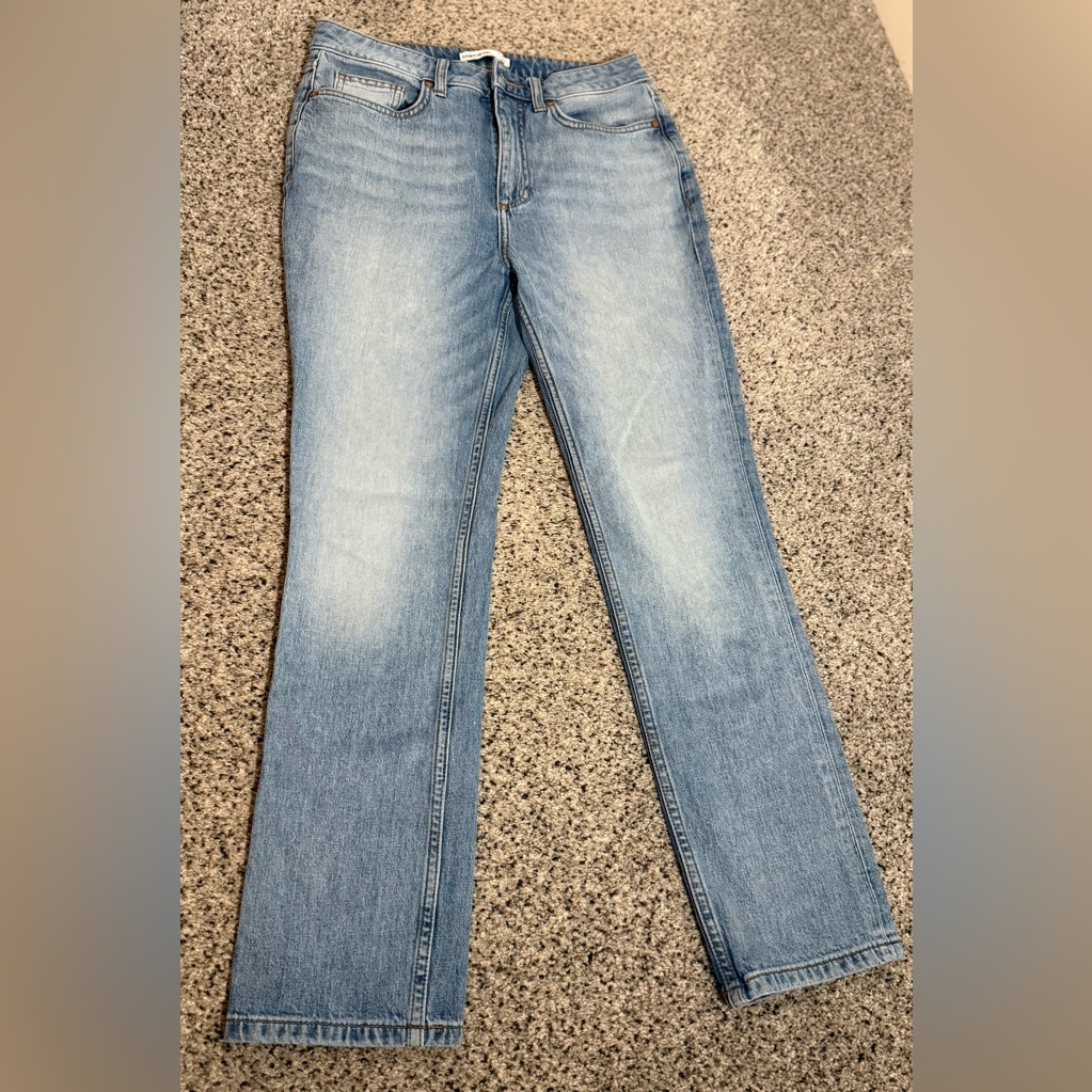 Elizabeth And James The Vintage Straight Leg Light Women’s 90s Mom Jeans 8 29